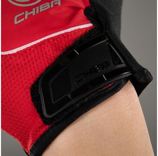 Chiba Cool Air Bicycle Gloves (red)
