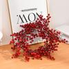 Wall Hanging Christmas Berry Artificial Red Berries String Reuseable   Room