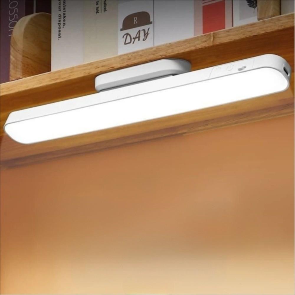 USB Rechargeable LED Desk Lamp Remote Control 3 Color Modes Magnetic Hanging Night Light Table Lamp Cabinet Closet Wardrobe