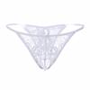 Open Panties Female Interest Temptation Lace Low Waist Ultra-thin Transparent Mesh Sexy Hot Women's Thong Open Crotch