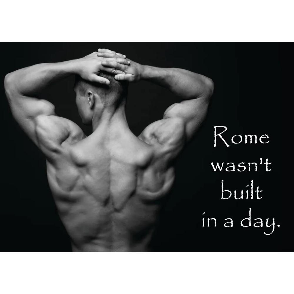 Plakaty motywacyjne do fitnessu Cytaty motywacyjne Pokonaj swój umysł i ciało Wydruki Malarstwo na płótnie Obrazy ścienne Wystrój pokoju w domu