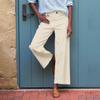 Women's High Waist Wide Leg Pants In Multiple Colors