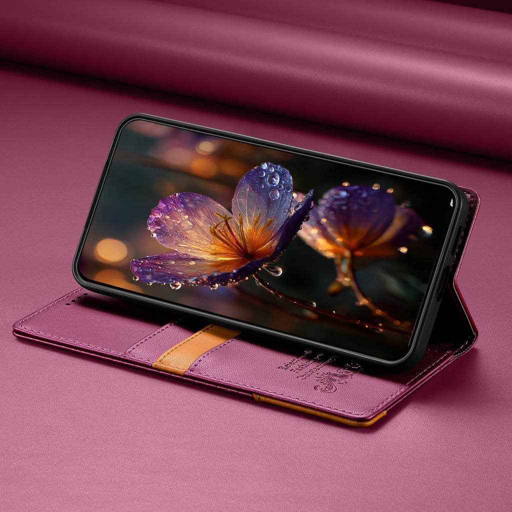 Flip Strong Magnetic Card Holder Wallet Leather Case For Xiaomi Redmi Note 14 Pro Plus 13 12 11 14C RFID Blocking Cover