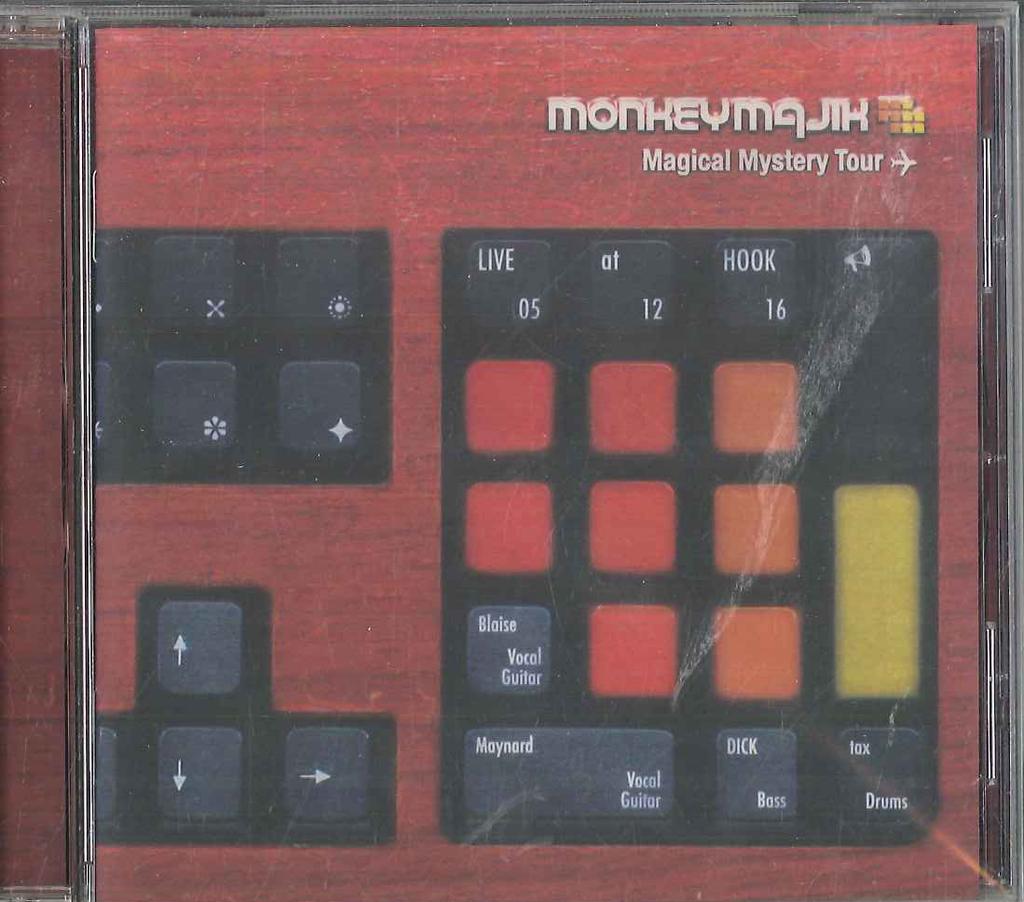 CD MONKEY MAJIK - Magical Mystery Tour UHR15 UNDER HORSE REC 2007 Japan Obi Japanese Pop/Rock Used