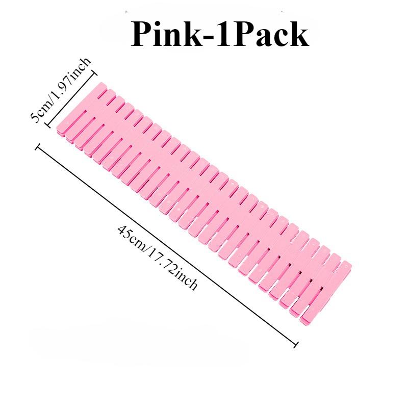 4шт регулируемый разделитель ящика DIY полка для хранения дома бесплатная комбинация перегородка косметические носки нижнее белье предметы полка для хранения 4339₽
