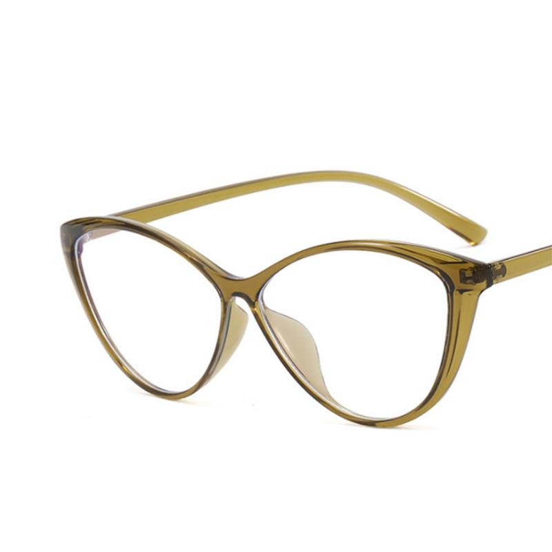 Ultra Light Cat Eye Frame Clear Lens Glasses Myopia Nerd Spectacles -0.5 to -6.0 Round Face Hyperopia +0.5 to +6.0