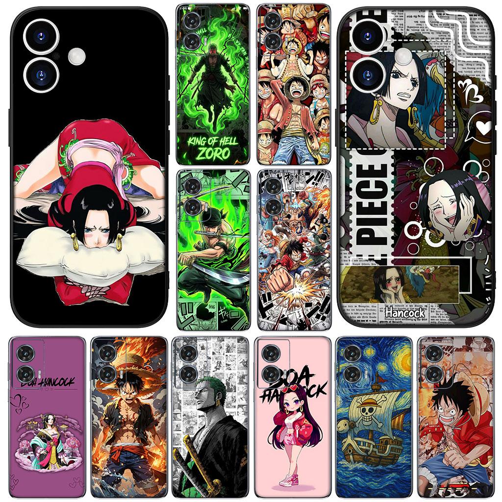 Zoro Boa Hancock One Pieces Luffy Casing Phone Cover for OPPO A18 A80 A40 A60 A38 A79 A15 A16 A17 A58 A78 A57 A53 A40M Case