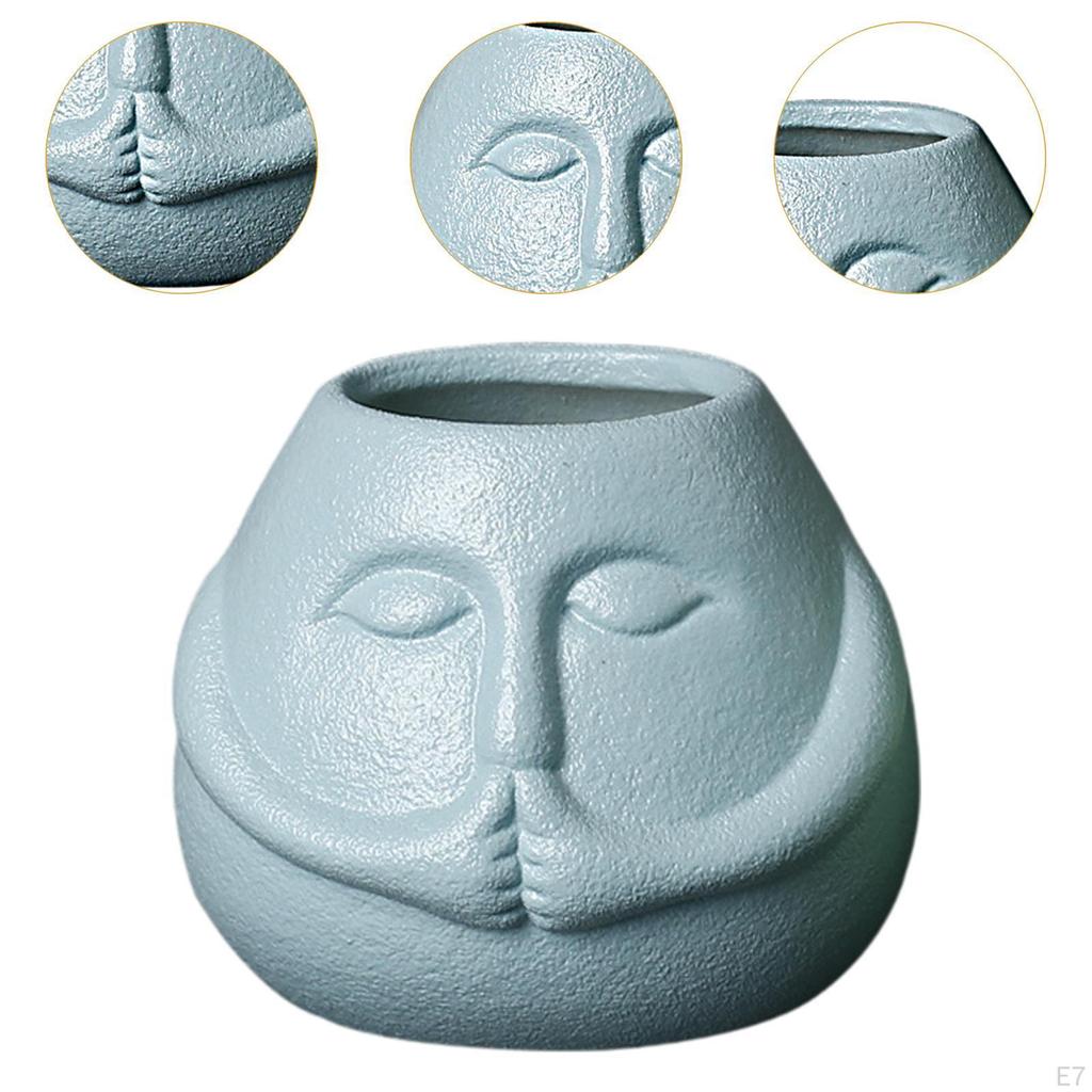 Cachepô de Desenho Animado para Plantas Pequenas, Vaso de Flor Único, Decoração de Jardim