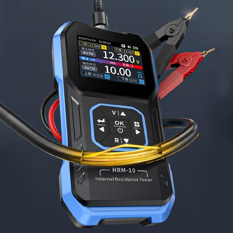 Versatile Battery Voltages & Resistance Tester Resistance Measuring for Reliable Data In Electrical Equipment Maintenance