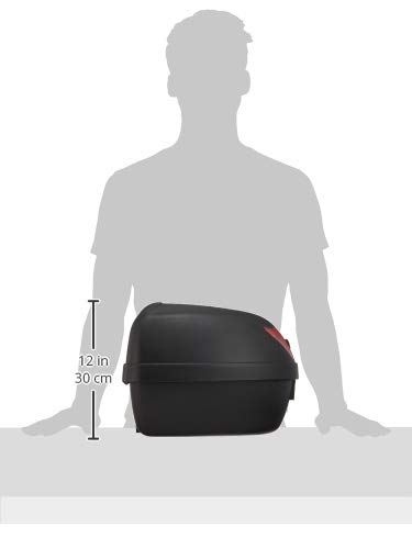 NBS Bike Parts Center 28L Rear Box/Top Case (Black) 907901