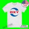 OXY Occidental Petroleum Company Men's White Size S To 3XL