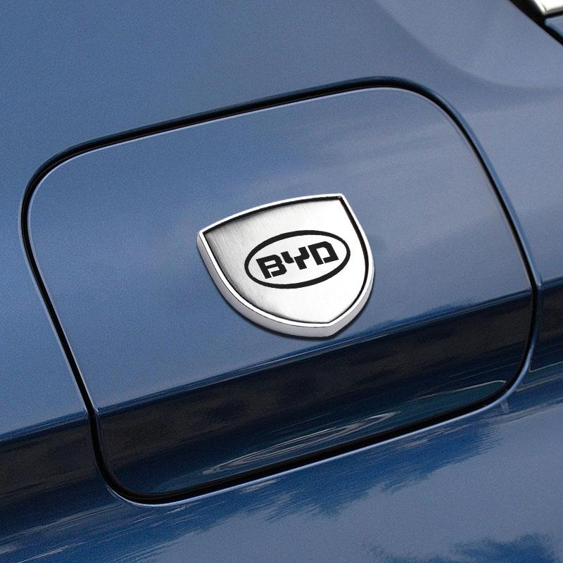 Car Metal Sticker Custom Shield Car Rear Trunk Shield Emblem Badge Sticker For BYD F3 I3 F0 F6 S6 S8 E5 E6 G3 G6 L3 S7 M6 Tang