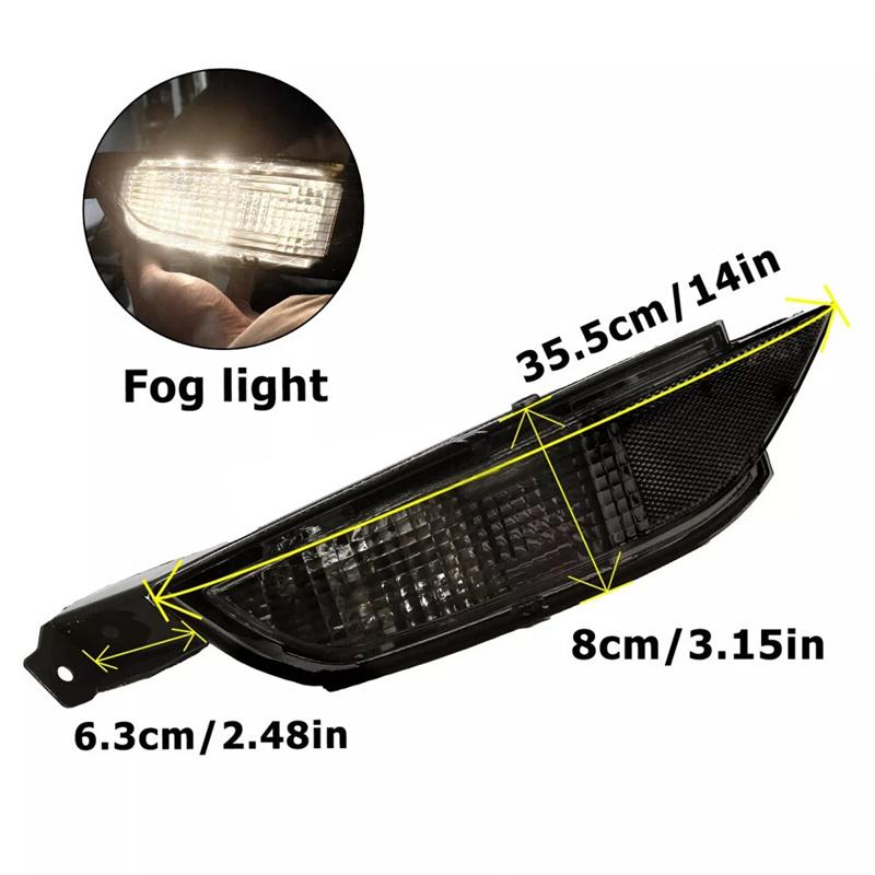 8A61-17A849-Ab 8A61-15K273-Ac Rear Bumper Brake Back Fog Lamp For Ford Fiesta 2009-2014 / C-Max Cmax 2010-2015 Car Accessories