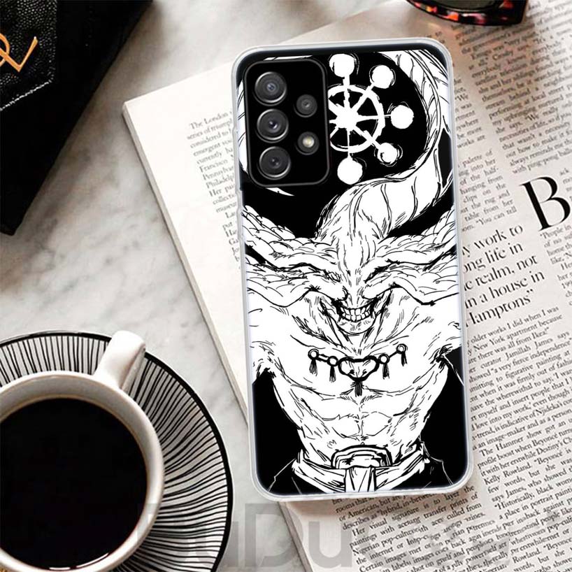 Kaisen J-Jujutsu Sukuna Mahoraga Phone Case For Samsung A17 A16 A26 A36 A56 A15 A14 A13 A55 A54 A53 A35 A34 A33 A25 A24 A23 A05S