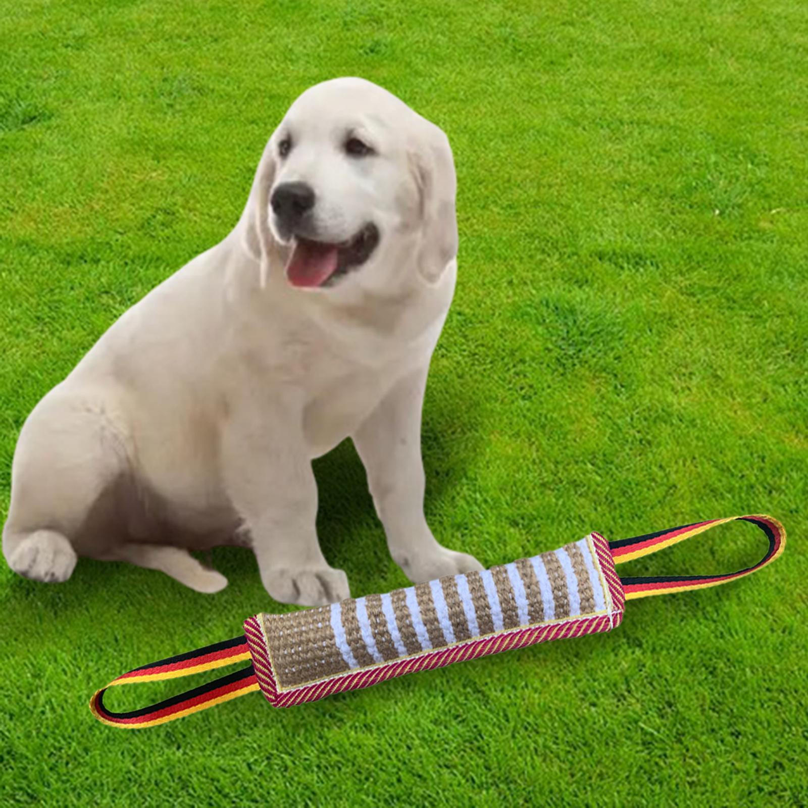 Dog Bite Tug Toy Sleeve Sticks Training Pillow Molar Rope Chew for Practical of D