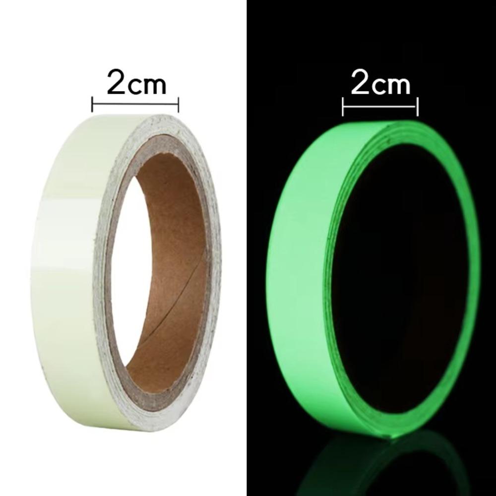 3 Meters Fluorescent Stickers Tape Green Glowing Stickers Glow In The Dark Tape  Staircase Safety
