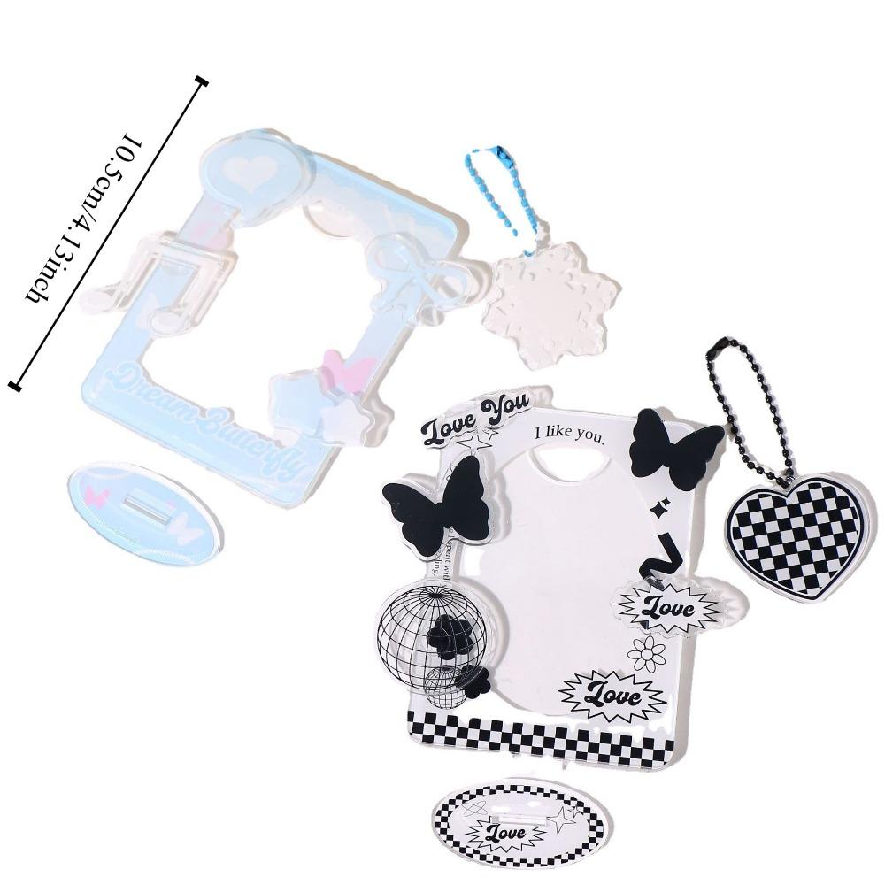 Transparent Korean Style Card Holder Desktop Decoration ID Card Holders Student Card Cover  Student