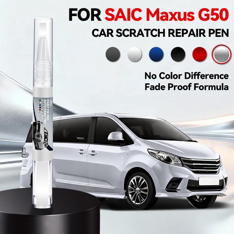 Purpose Vehicle Paint Repair Pen Touch Up Scratch Remover DIY Auto Accessories For SAIC Maxus G50 Black White Silver Grey Blue P