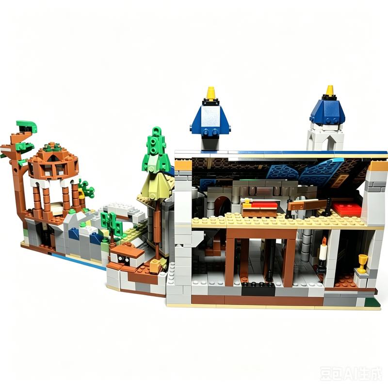 1221PCS Rivendell MOC Model Alternate Build For Creator 31120 Building Blocks Custom Puzzle DIY Assembly Educational Collection