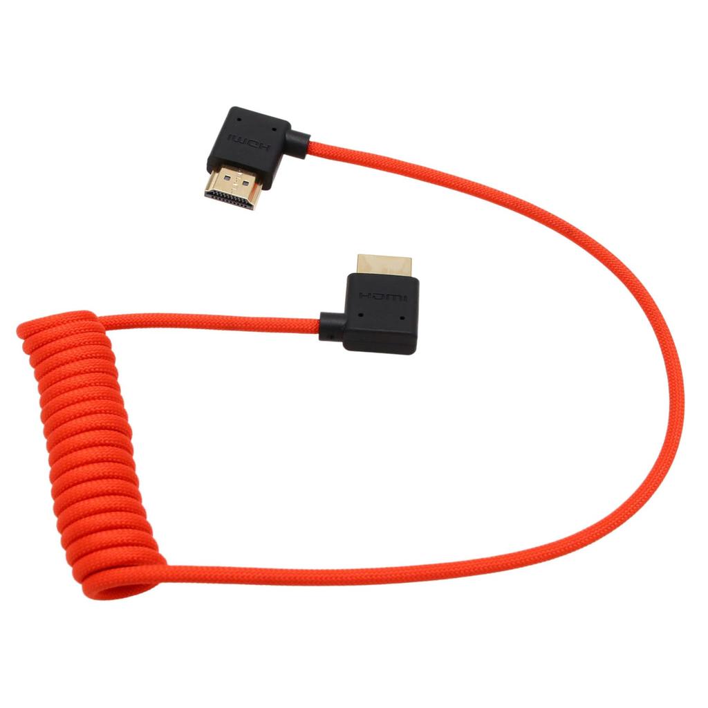 HangTon HDMI 8K 4K 60p Cable for ATOMOS Ninja SmallHD Cine Sony Canon Z8 Type A HDMI Braided 50cm Inferno, Portkeys, Ultra, Indie, A7M4, A7SIII, C300,