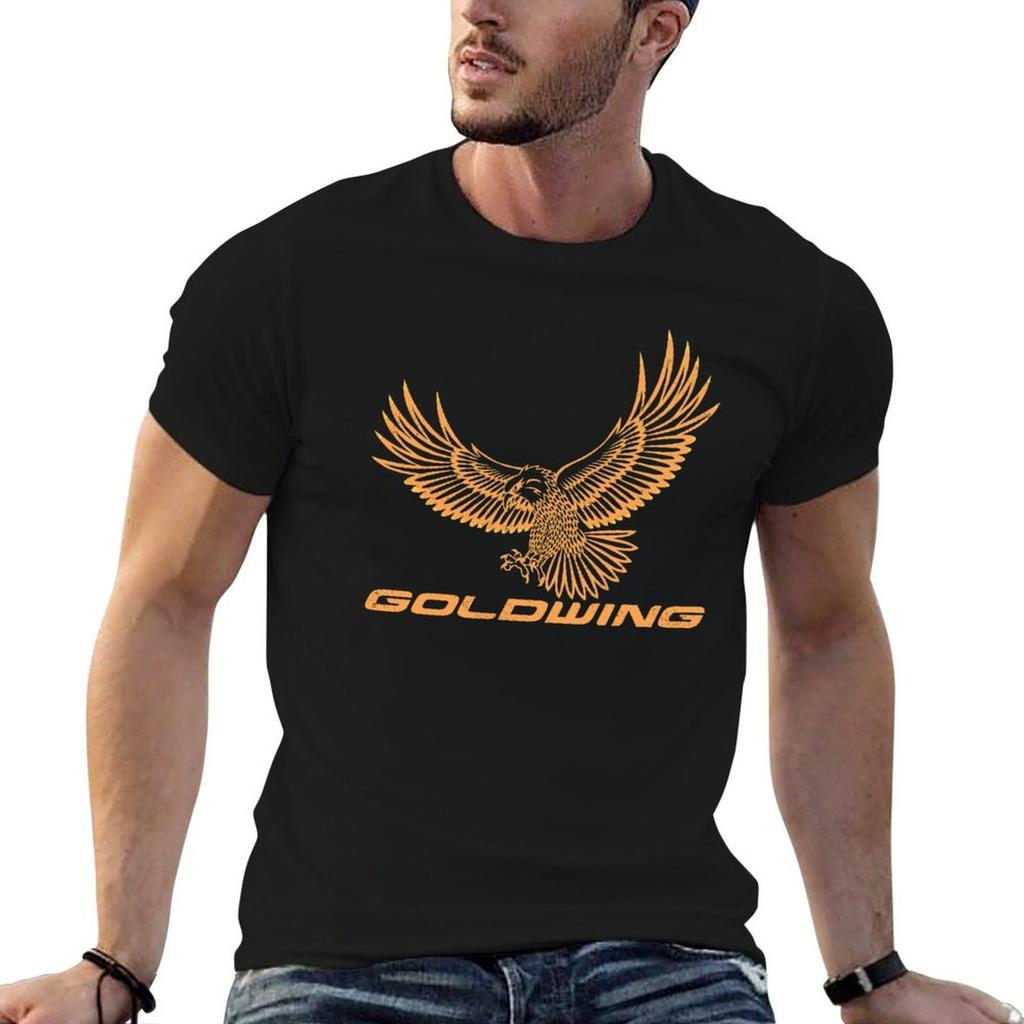 Goldwing T Shirt for Motorcycle T-Shirt Graphic T Shirts Man Shirts Man Cotton Printed Shirts M