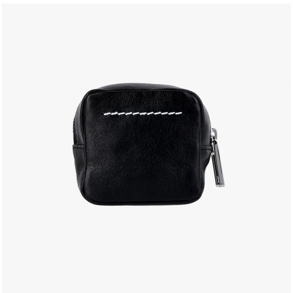 Maison Margiela Sa5ui0022 P7253 T8013 Mm6 Numbering Logo Coin Zipper Pouch Bag