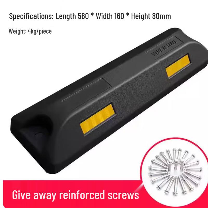 Rubber Car Wheel Stopper