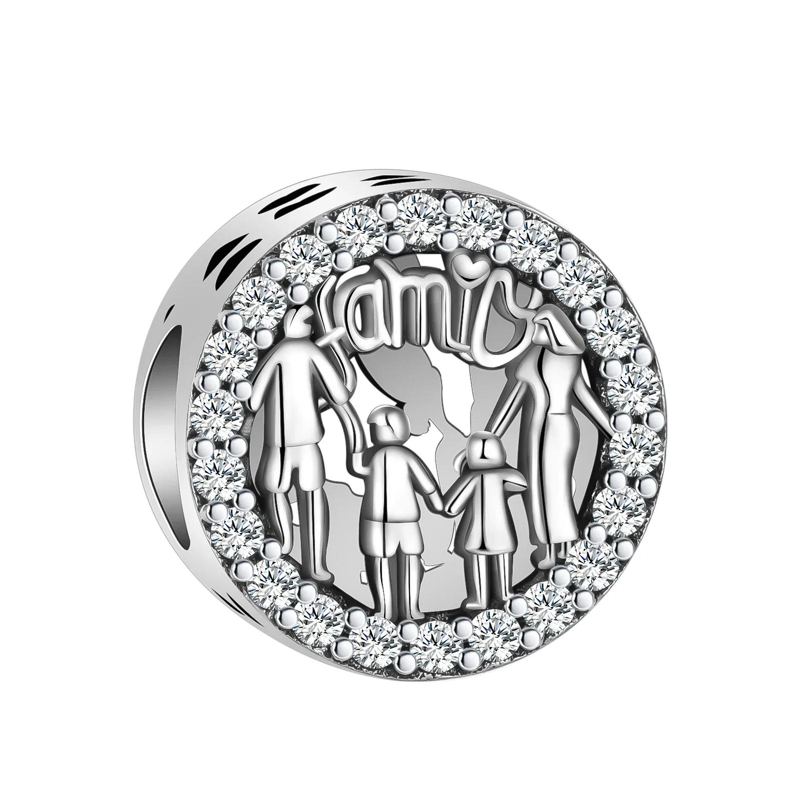 

S925 Sterling Silver Colour Hot Air Ball Love Bead Charm Fit Оригінальний браслет Charm Bead Namisto DIY Жіночі ювелірні вироби