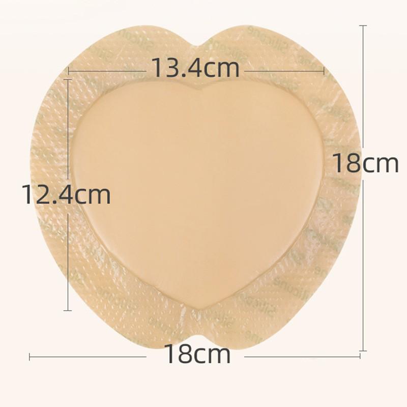 Silicone Gel Foam Dressing for Pressure Ulcer Care - Sterile Polyurethane Foam Patch