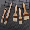 Baking Boar Bristles Kitchen Wooden Handle Basting Brush Pastry Brush Sauce Baster Marinade Tool