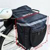 Bicycle Rear Seat Bag Large Capacity Waterproof Double Side Pannier Bag With Reflect Strip Bicycle Rear SeatTail Bag