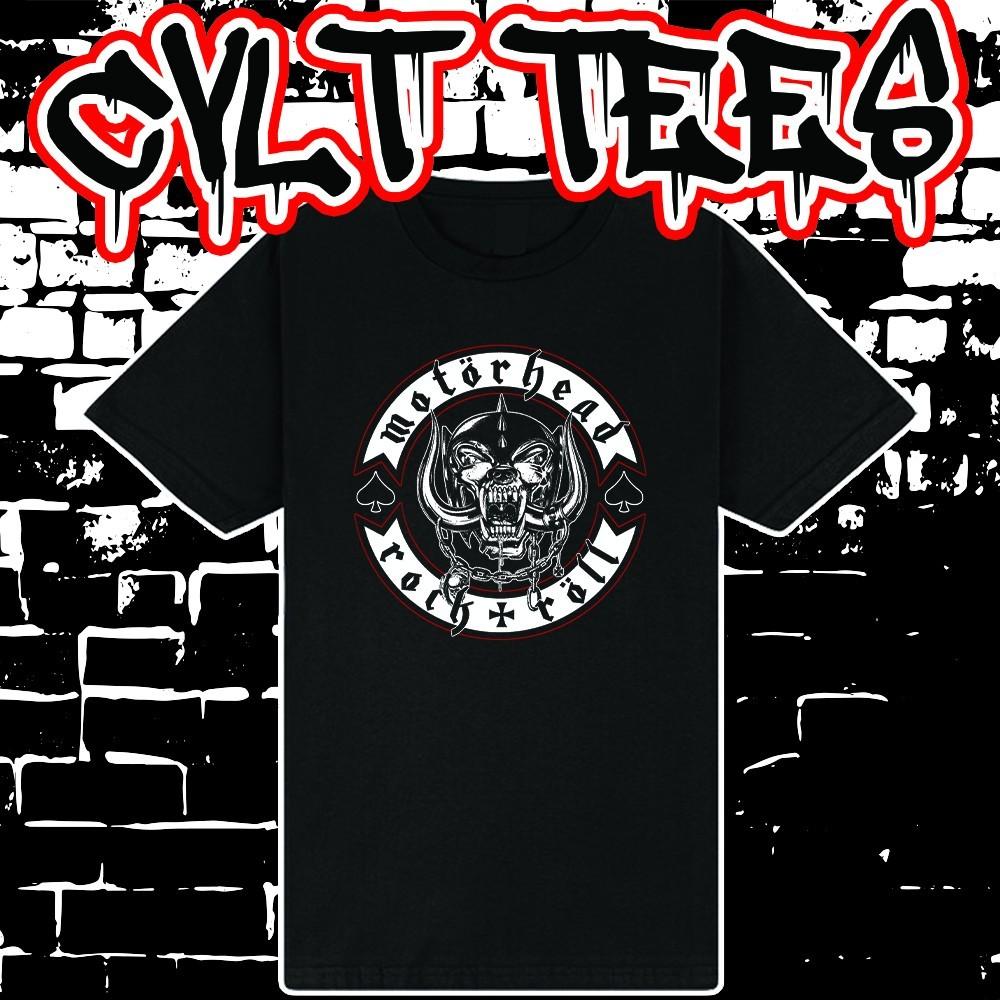 Motorhead style Band Tee ~ 100% Cotton Unisex T-Shirt L