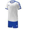 Kelme Boys' Soccer Uniform Set (T-shirt and Pants) for Soccer/Futsal (White, Size 160cm)