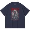 230 Gsm 100% Cotton Heavy Metal T-Shirt  Rock Band Popular Music Print Unisex Heavy Cotton T Shirt