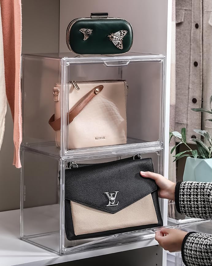 Gorocking Figure Transparent Storage Collection Display Large Small Item Clear Case Case, Case, Case, Case, 27x18x22cm/36x22x27cm/40x25x30cm,