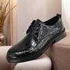 Leather Shoes Men's Business Dress British Style Men's Casual Lace-up New Versatile Groom's Wedding Men's Shoes