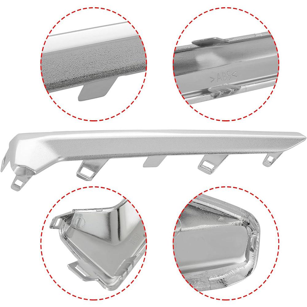 Fog Light Trim Set For 17-18 Subaru Forester Left & Right 57708SG010, 57708SG000