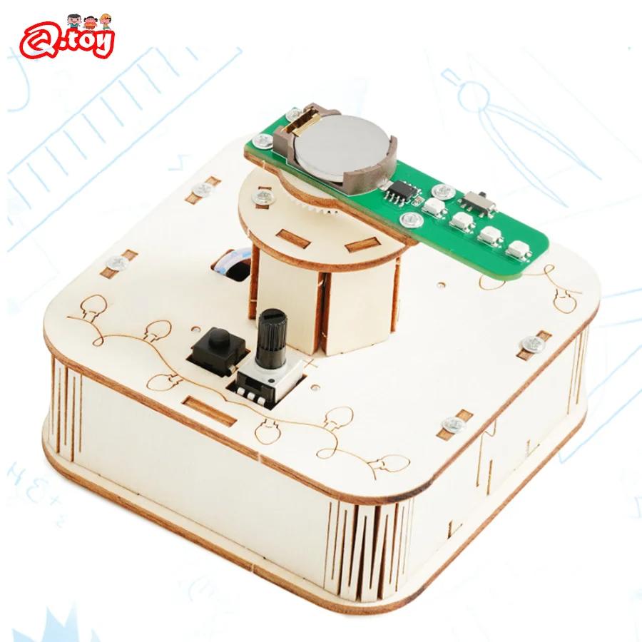 Kit STEM Modello Luci Colorate Rotanti Fai da Te Strumento per Esperimenti Giocattolo Scientifico Divertimento Educativo Scolastico Progetto di Fisica Materiale Scolastico