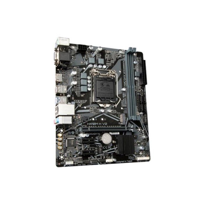Carte Mère - Gigabyte - H410M H V2 - mATX - LGA1200 - DDR4 SDRAM