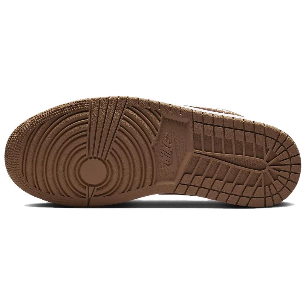 Air Jordan 1 Low Archaeo Brown Damen Sneaker Weiß DC0774-202