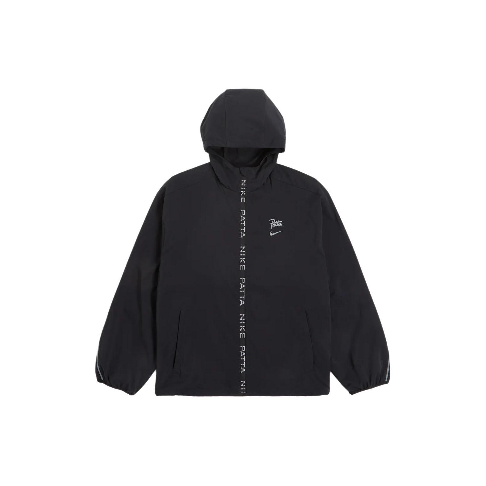 Nike x Patta Running Team Full-Zip Jacket Black Men s FJ3087-010 S
