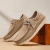 Chaussures escargot en cuir dépoli printemps et été chaussures décontractées en cuir à semelles souples à enfiler Doudou