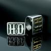 Men's European American Hip Hop Titanium Steel Punk Ring