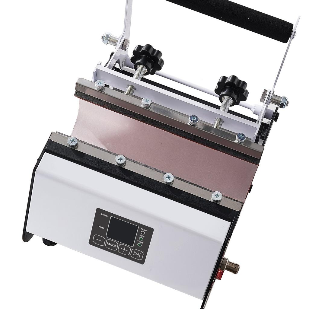 Tumbler Heat Press Machine, Max 887 mL Mug Press, Fast and Even Heating, with Tape and Gloves, Easy Temp and Time Setting, Heat Transfer for