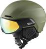 ALPINA ALTO Ski and Snowboard Visor Helmet with Mirror Eyeglass Adjustable Size Q-LITE Visor, Compatible, (59-63 Cm)