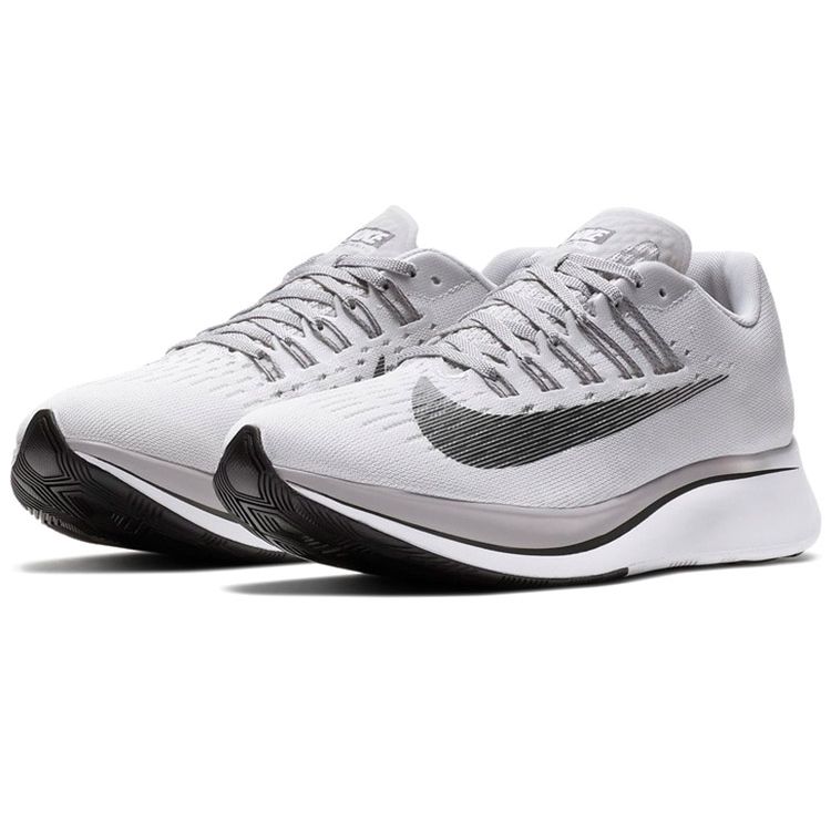 Nike  Zoom Fly White Women Sneakers Pure-Platinum-Black 897821-100
