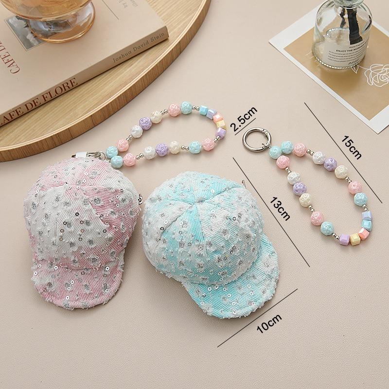 New Sequined Change Bag Cosmetic Bag Cap Earphone Bag Neck Male Creative Universal Storage Bag Pendant Female Male
