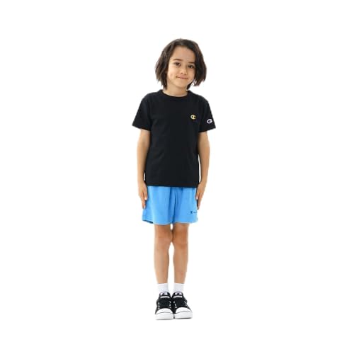 Champion Kids Unisex Cotton USA Short Sleeve T-Shirt Crew Neck Basic Embroidered Logo CK-Z301