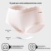 FitonTon Women's Seamless Pure Cotton Antibacterial Briefs 4-Pack