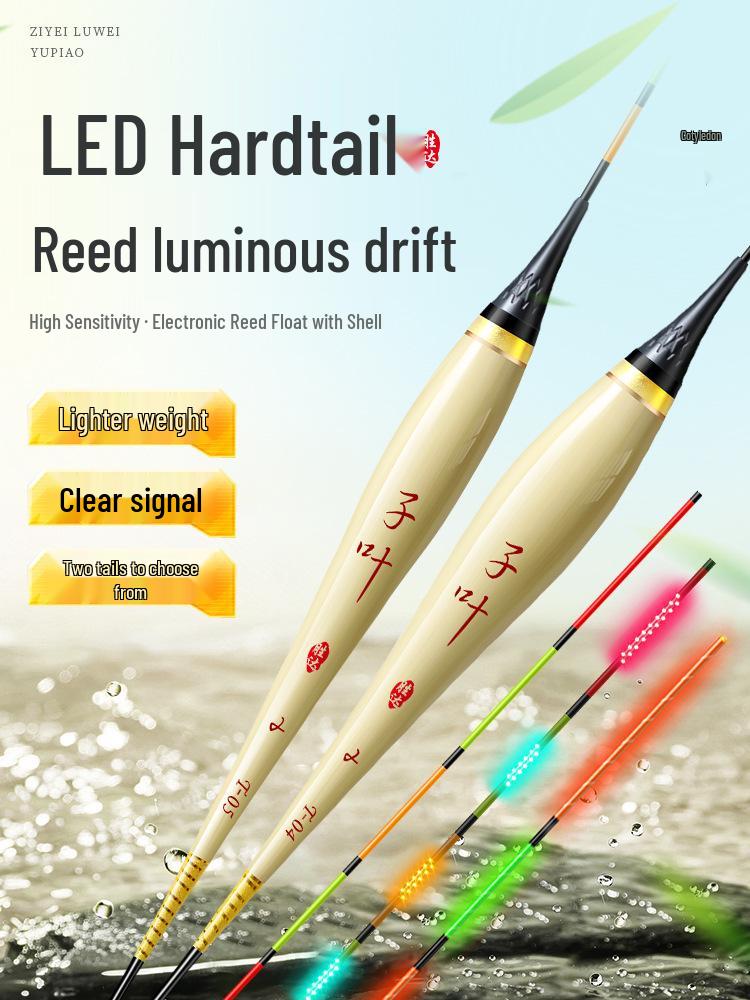 Durable Nano Reed Float for Day/Night - Anti-Break, Electronic for Large Crucian Carp